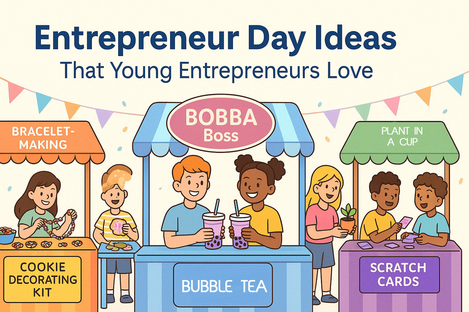 Looking for fun entrepreneur day ideas for kids?