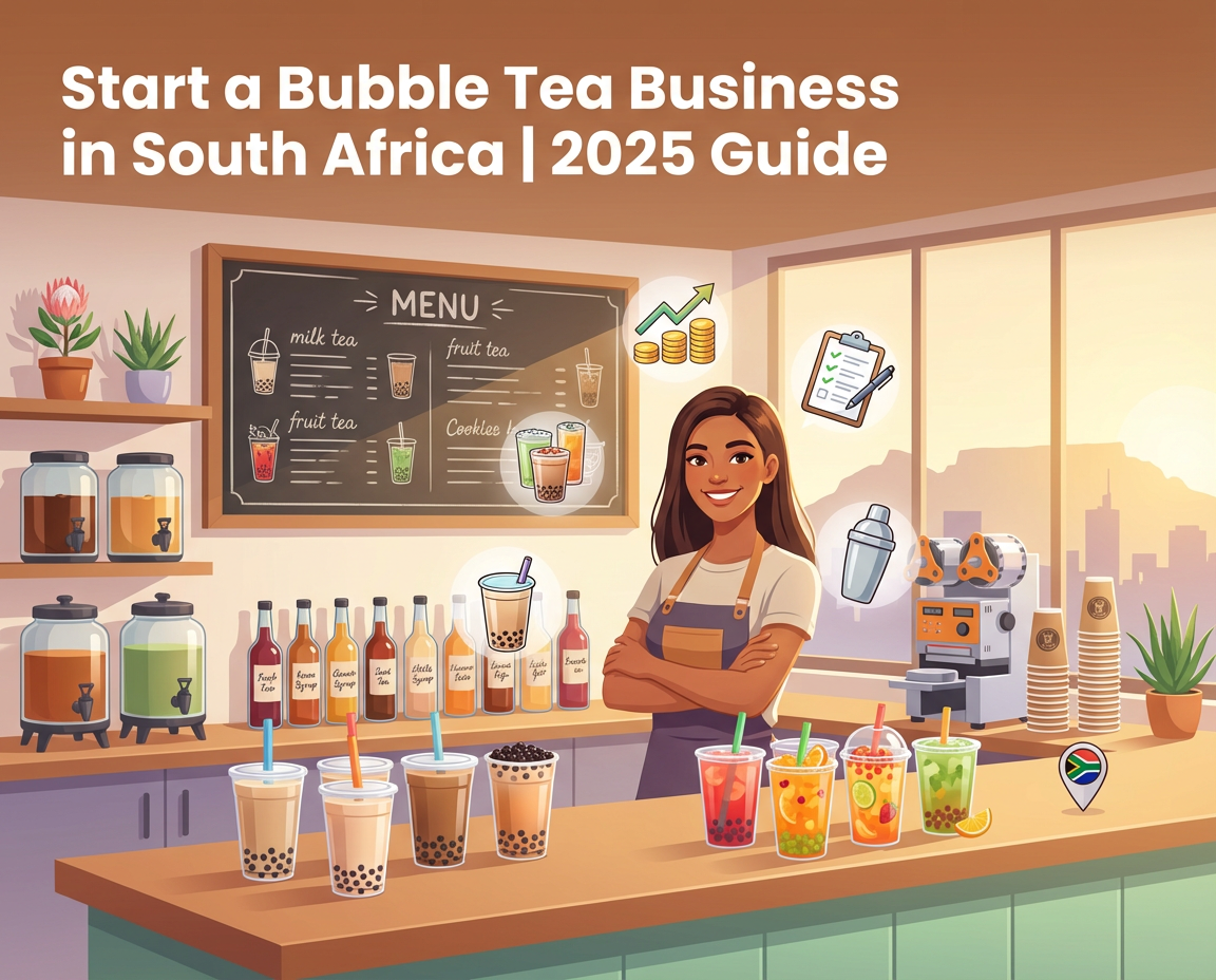 How to Start a Bubble Tea Business in South Africa | 2025 Guide