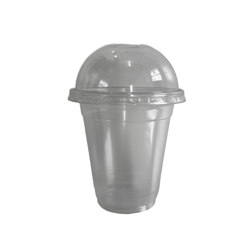 350ml Plastic Cups with Dome Lids