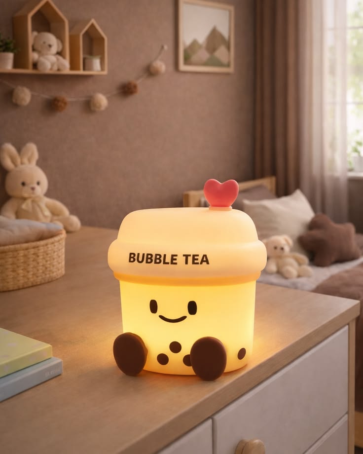 Boba Tea Night Light