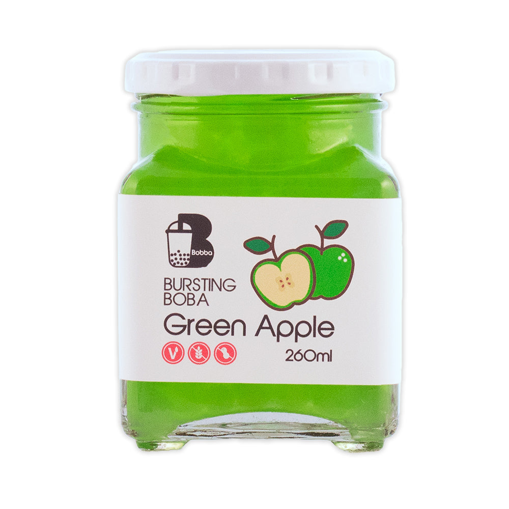 Apple Bursting Boba