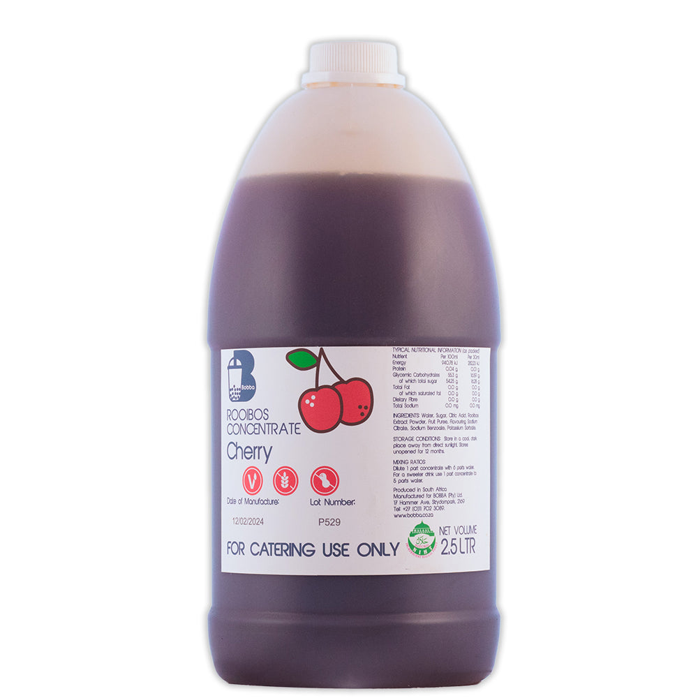 Cherry Rooibos Iced Tea Concentrate