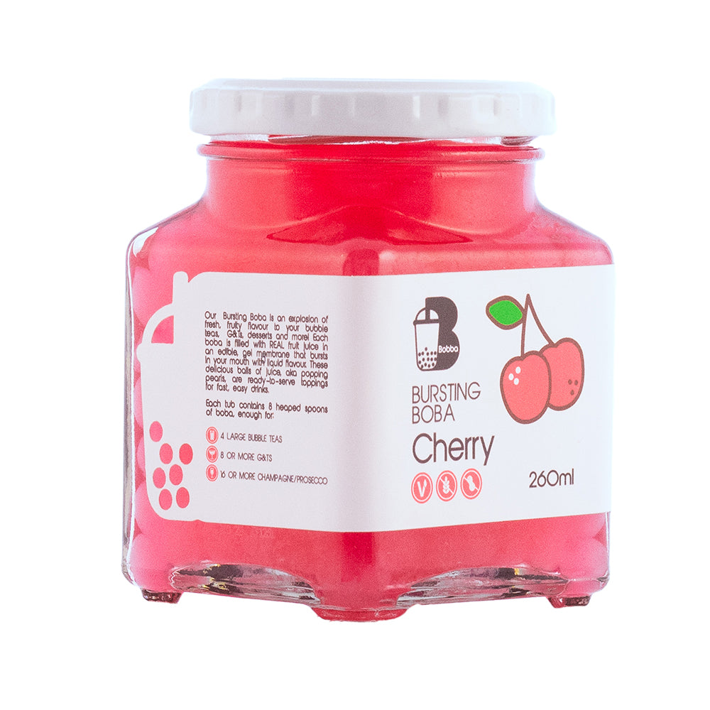 Cherry Bursting boba