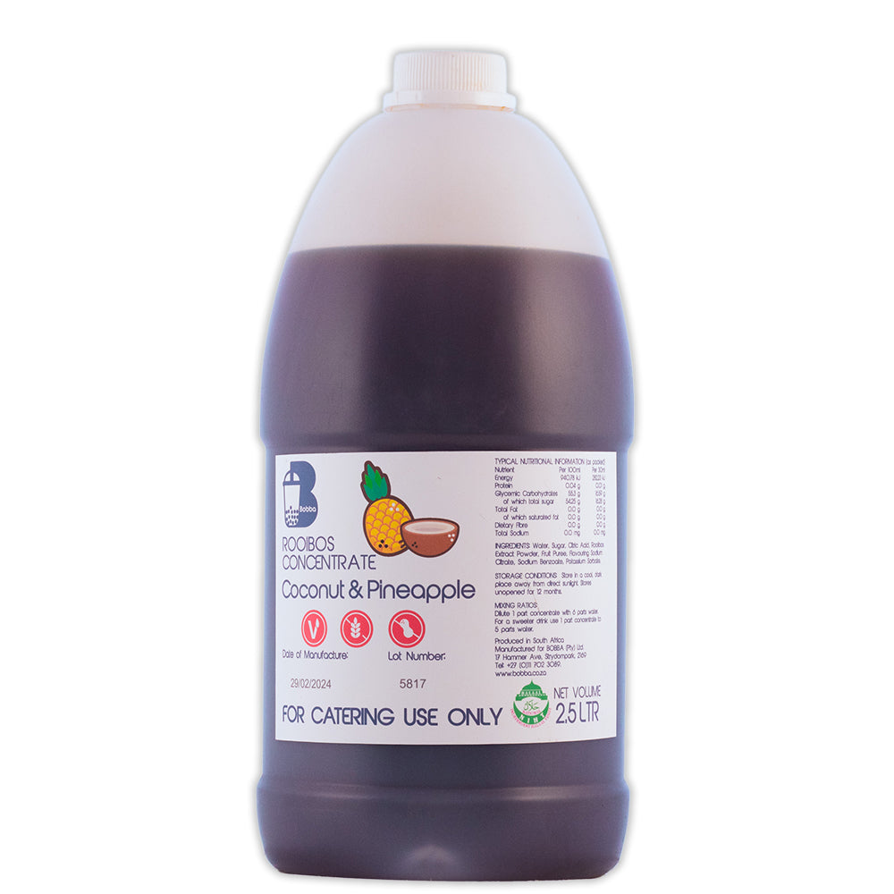 Coco and Pine Rooibos Iced Tea Concentrate