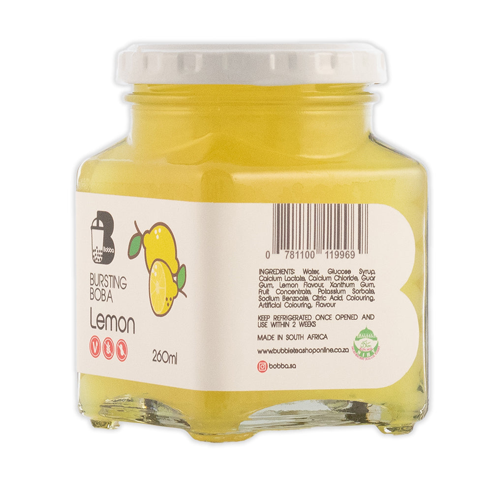 Lemon Bursting Boba
