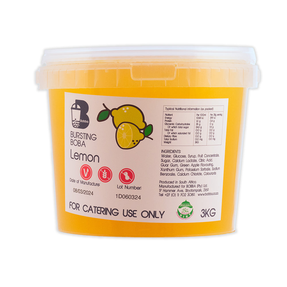 Lemon Bursting Boba