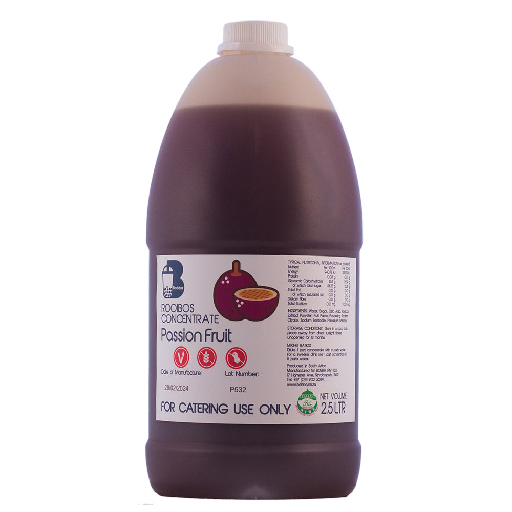 Passion Fruit Rooibos Iced Tea Concentrate
