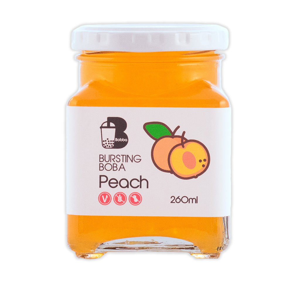 Peach Bursting Boba