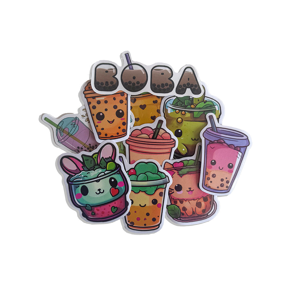 Vinyl Boba Sticker