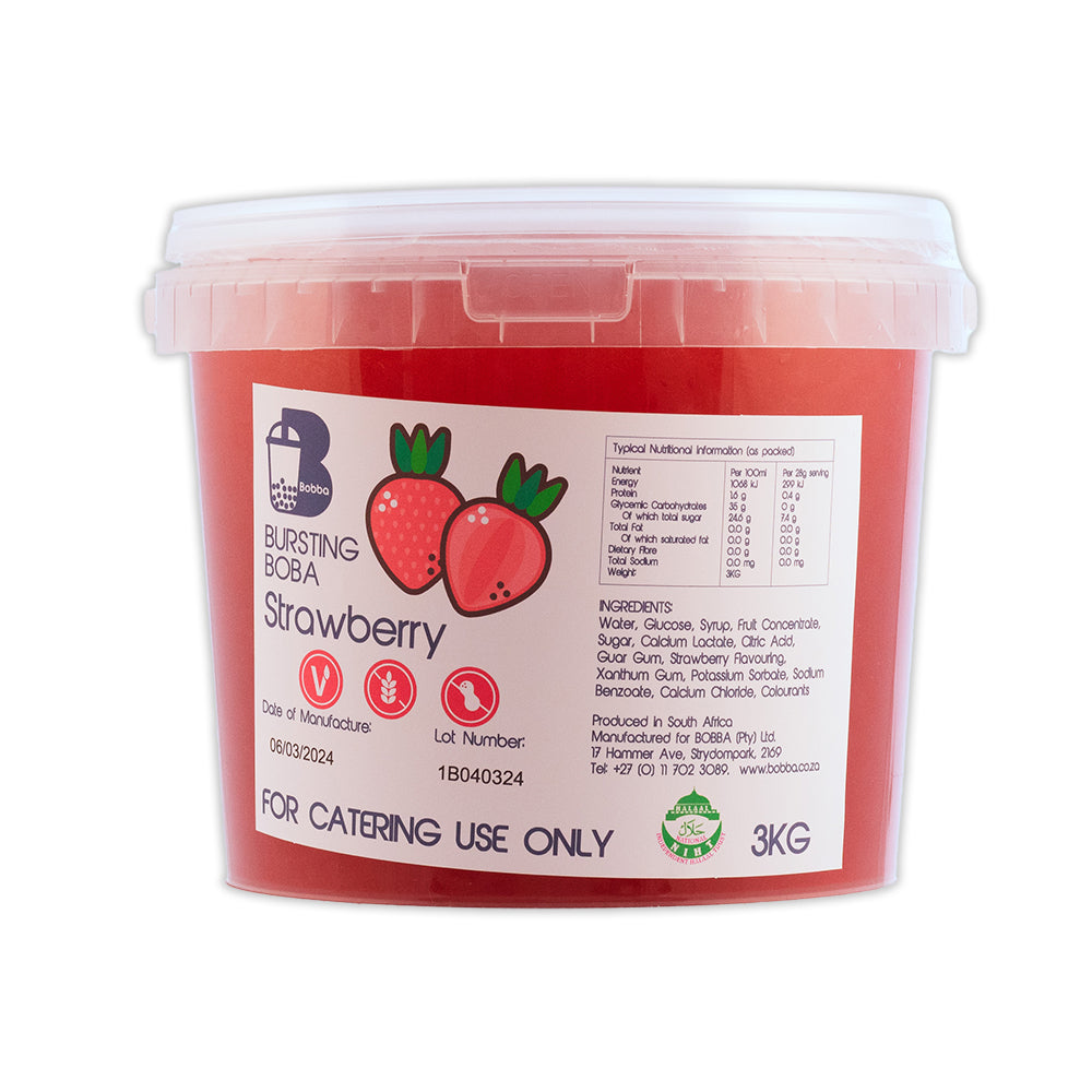 Strawberry Bursting Boba