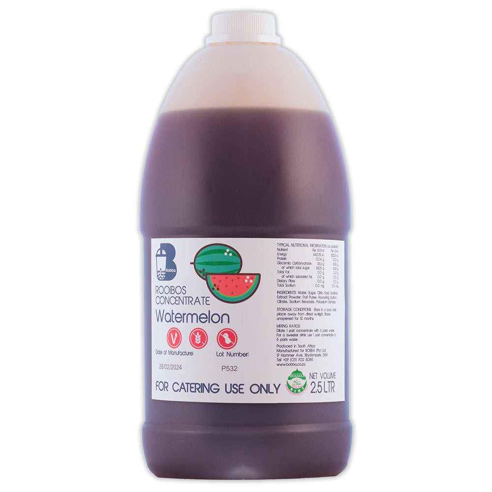 Watermelon Rooibos Iced Tea Concentrate