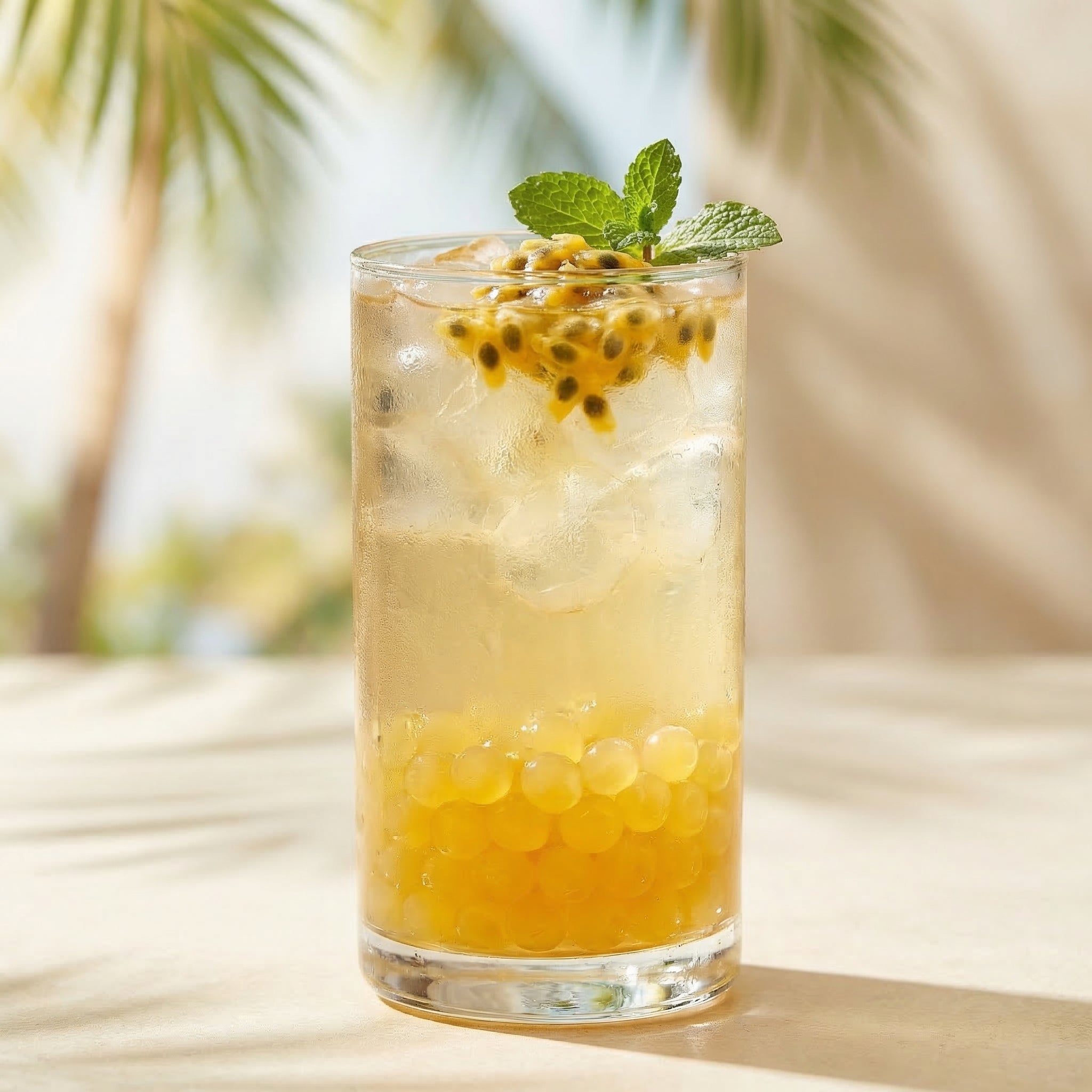 Passion Fruit Bursting Boba