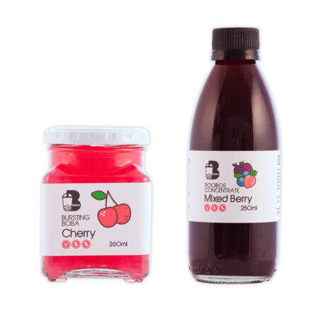 Bubble Tea: Cherry Berry (Makes 4)