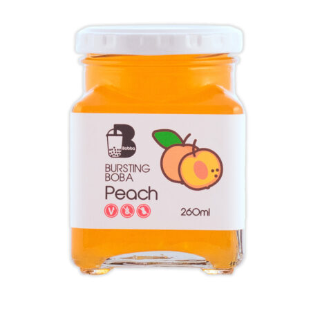 Peach Bursting Boba