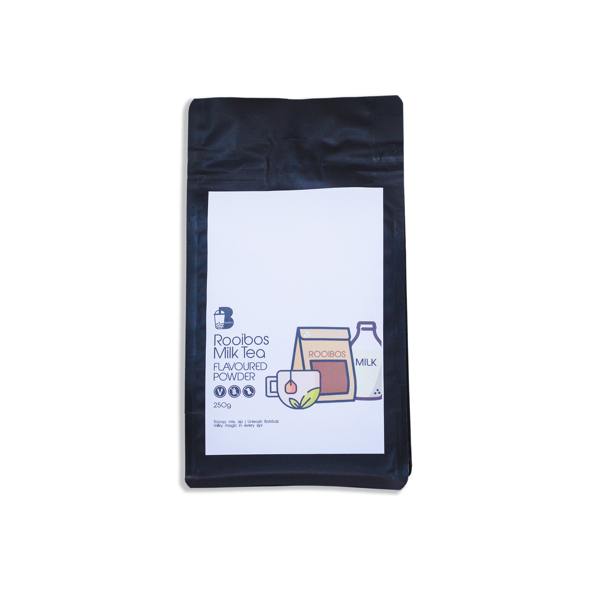 Rooibos milk tea powder for making bubble tea drinks