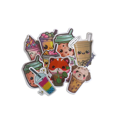 Vinyl Boba Sticker